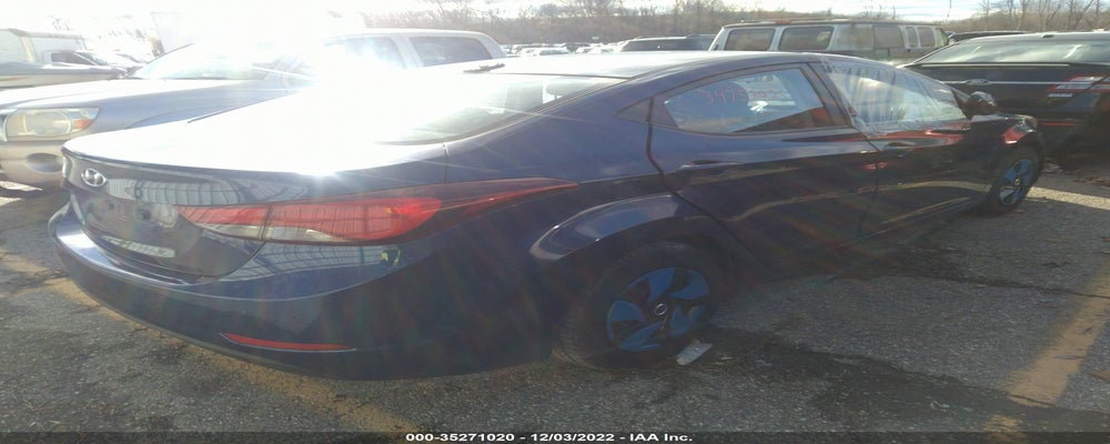 5NPDH4AE2GH665457 2016 HYUNDAI ELANTRA photo no. 4