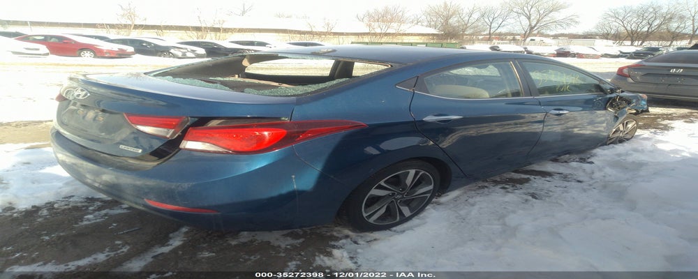 KMHDH4AE9EU144203 2014 HYUNDAI ELANTRA photo no. 4