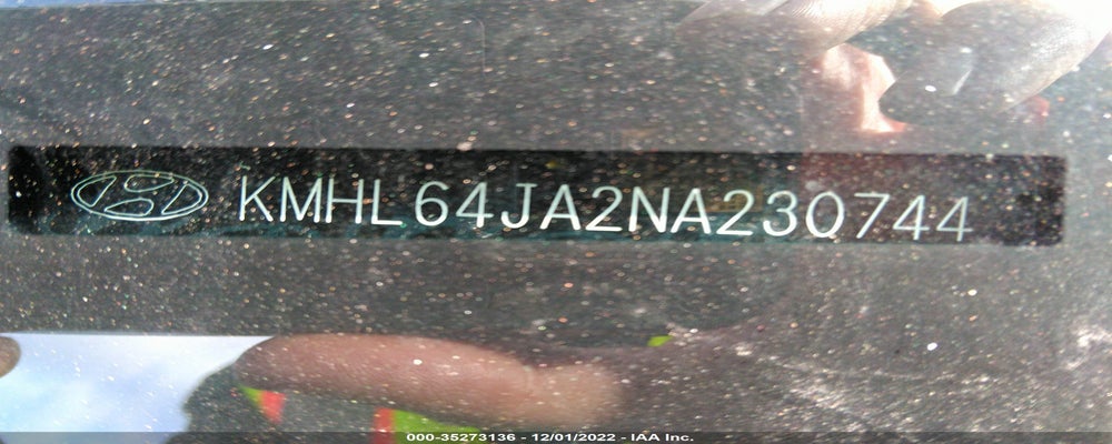 KMHL64JA2NA230744 2022 HYUNDAI SONATA photo no. 9