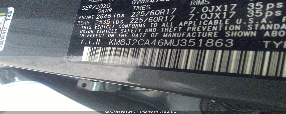 KM8J2CA46MU351863 2021 HYUNDAI TUCSON photo no. 9