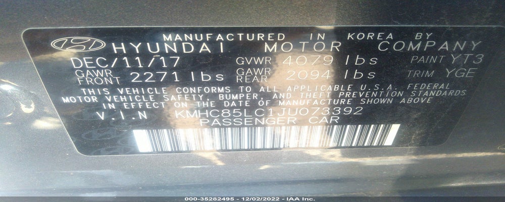 KMHC85LC1JU073392 2018 HYUNDAI IONIQ HYBRID photo no. 9
