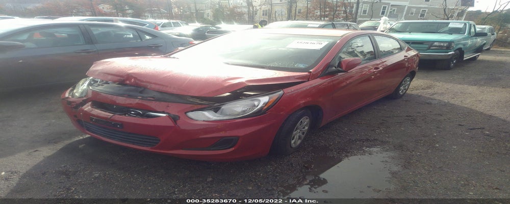 KMHCT4AE4EU598319 2014 HYUNDAI ACCENT photo no. 2