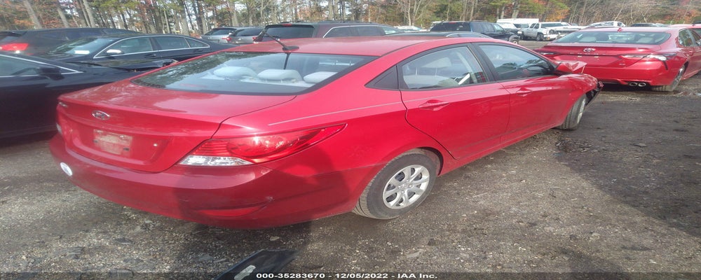 KMHCT4AE4EU598319 2014 HYUNDAI ACCENT photo no. 4