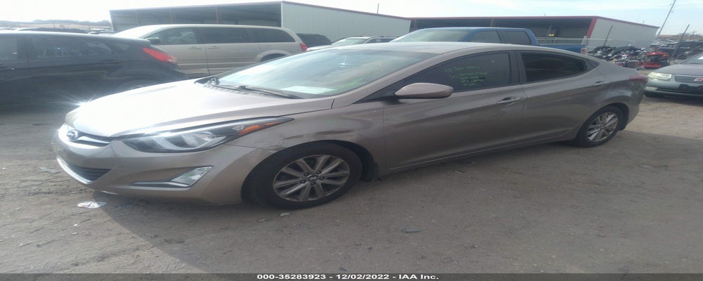 5NPDH4AEXEH512967 2014 HYUNDAI ELANTRA photo no. 2