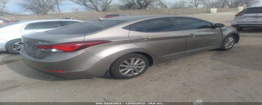 5NPDH4AEXEH512967 2014 HYUNDAI ELANTRA photo no. 4
