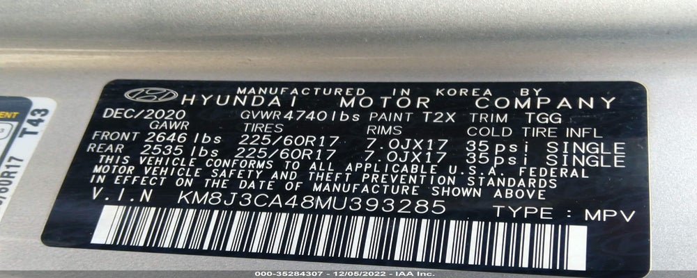 KM8J3CA48MU393285 2021 HYUNDAI TUCSON photo no. 9