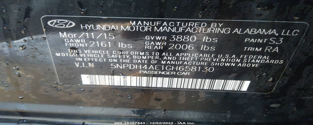 5NPDH4AE1GH658130 2016 HYUNDAI ELANTRA photo no. 9