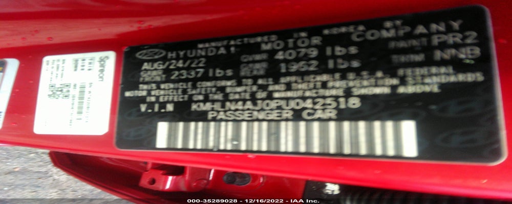 KMHLN4AJ0PU042518 2023 HYUNDAI ELANTRA HYBRID photo no. 9