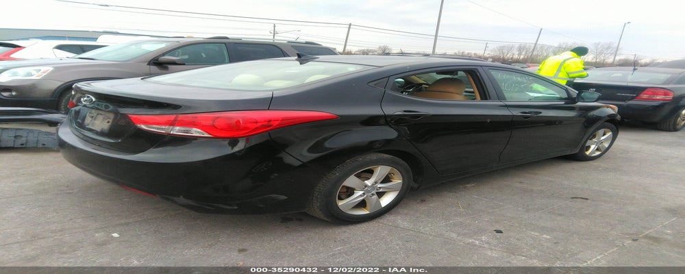 5NPDH4AE7CH068833 2012 HYUNDAI ELANTRA photo no. 4