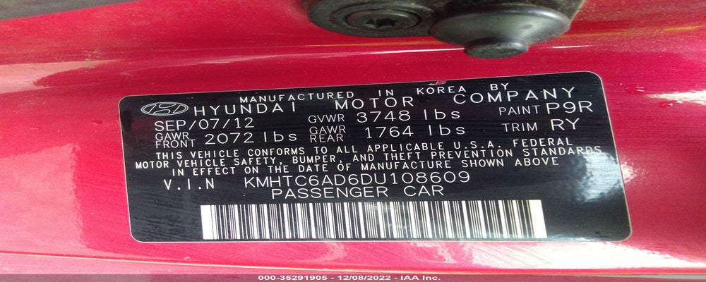 KMHTC6AD6DU108609 2013 HYUNDAI VELOSTER photo no. 9