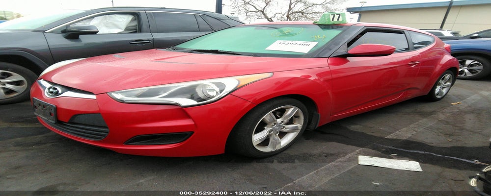 KMHTC6AD0CU080384 2012 HYUNDAI VELOSTER photo no. 2