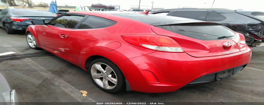 KMHTC6AD0CU080384 2012 HYUNDAI VELOSTER photo no. 3