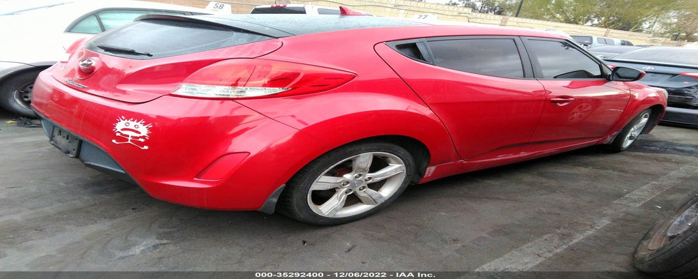 KMHTC6AD0CU080384 2012 HYUNDAI VELOSTER photo no. 4