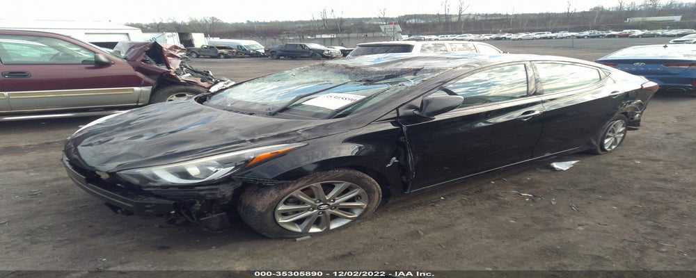 KMHDH4AE8EU029124 2014 HYUNDAI ELANTRA photo no. 2