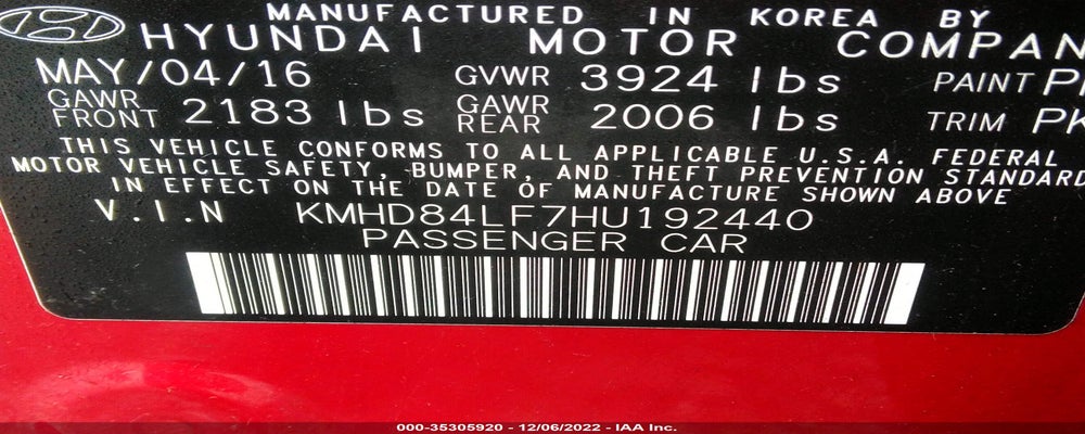 KMHD84LF7HU192440 2017 HYUNDAI ELANTRA photo no. 9