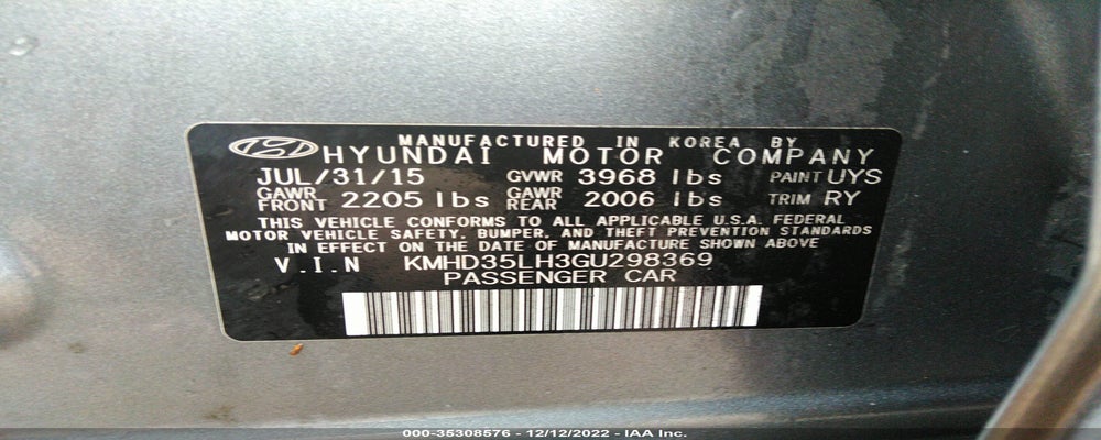 KMHD35LH3GU298369 2016 HYUNDAI ELANTRA GT photo no. 9