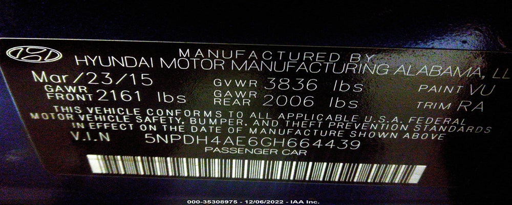 5NPDH4AE6GH664439 2016 HYUNDAI ELANTRA photo no. 9