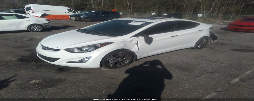 5NPDH4AE8EH526124 2014 HYUNDAI ELANTRA photo no. 2