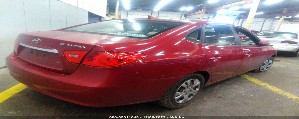 KMHDU4ADXAU053678 2010 HYUNDAI ELANTRA photo no. 4