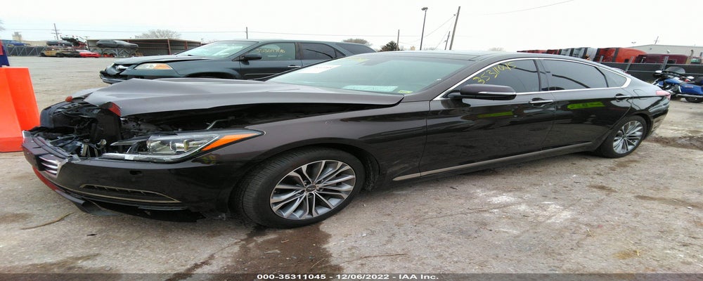 KMHGN4JE9FU091302 2015 HYUNDAI GENESIS photo no. 2