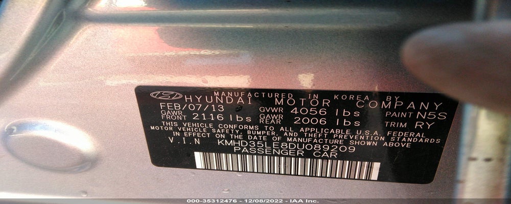 KMHD35LE8DU089209 2013 HYUNDAI ELANTRA GT photo no. 9