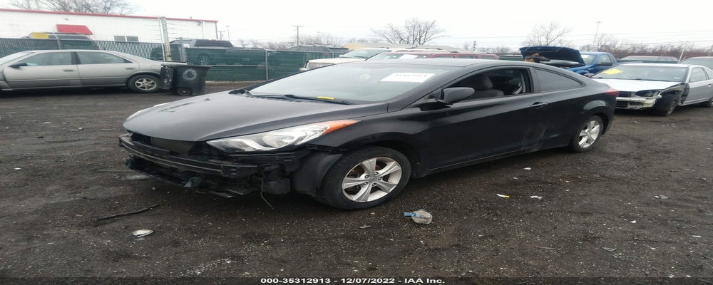 KMHDH6AEXDU002548 2013 HYUNDAI ELANTRA COUPE photo no. 2