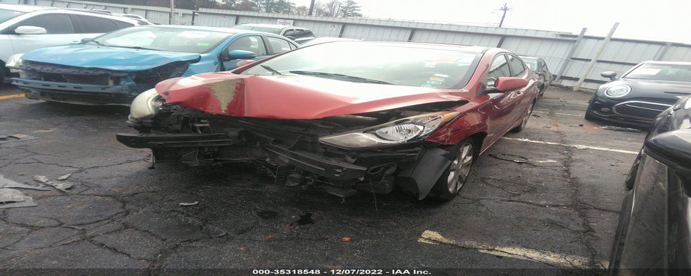 KMHDH4AE2CU362965 2012 HYUNDAI ELANTRA photo no. 2