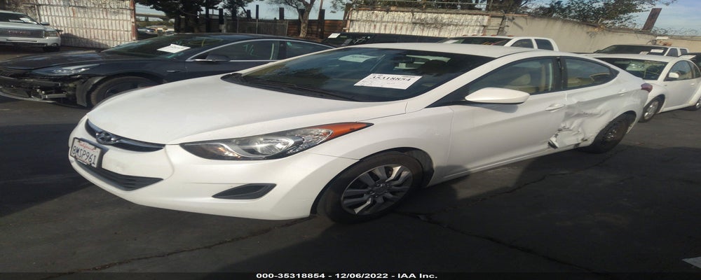 5NPDH4AE9CH064492 2012 HYUNDAI ELANTRA photo no. 2