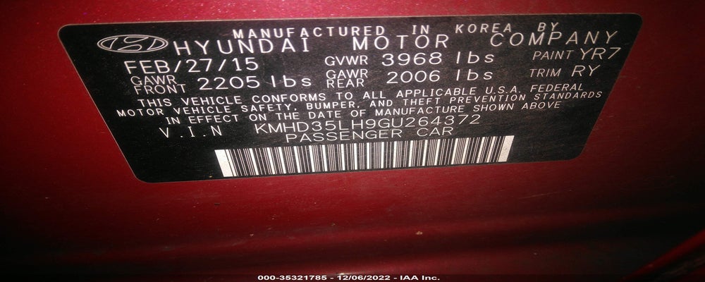 KMHD35LH9GU264372 2016 HYUNDAI ELANTRA GT photo no. 9