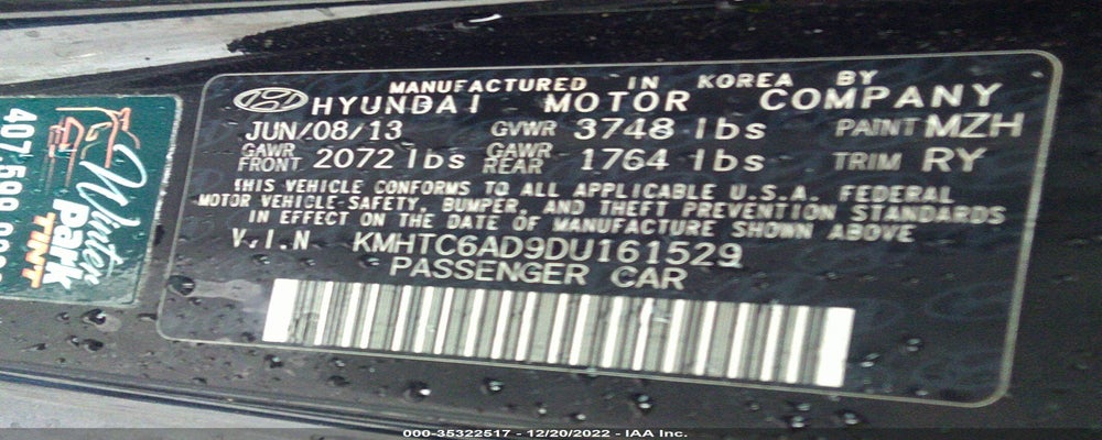 KMHTC6AD9DU161529 2013 HYUNDAI VELOSTER photo no. 9