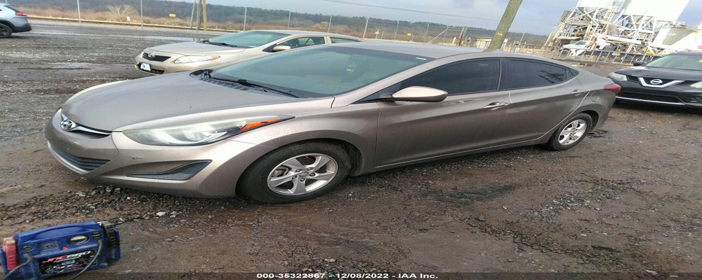 5NPDH4AE2EH519833 2014 HYUNDAI ELANTRA photo no. 2