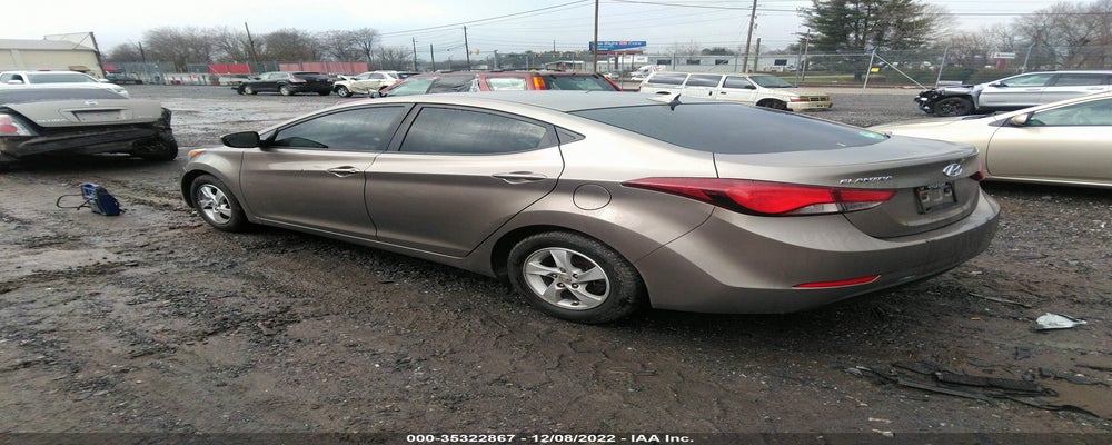5NPDH4AE2EH519833 2014 HYUNDAI ELANTRA photo no. 3