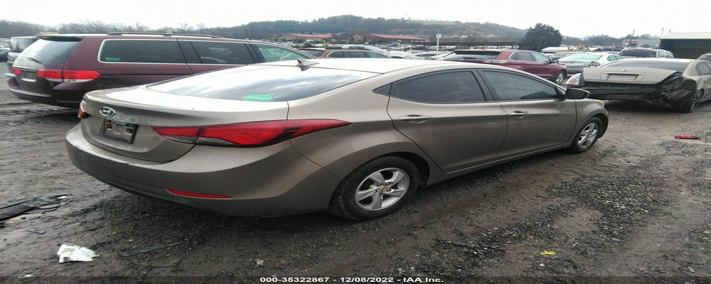 5NPDH4AE2EH519833 2014 HYUNDAI ELANTRA photo no. 4