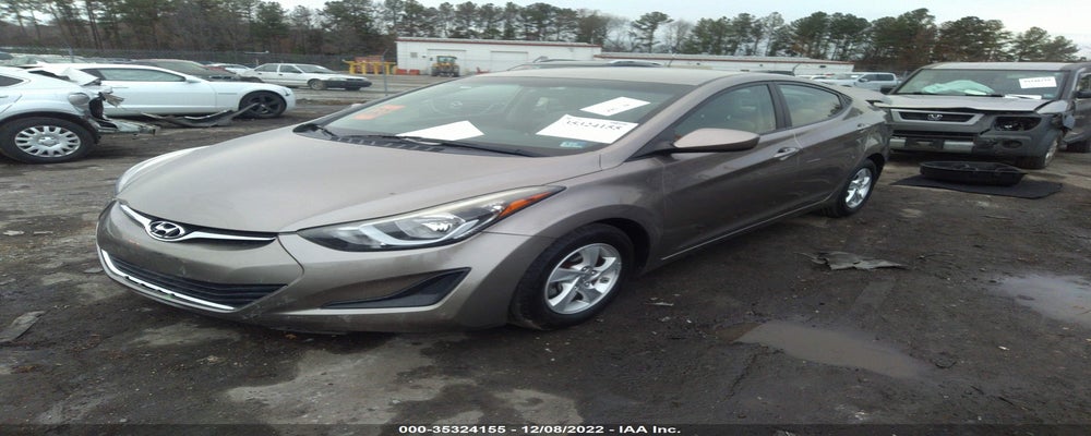5NPDH4AE1EH530869 2014 HYUNDAI ELANTRA photo no. 2