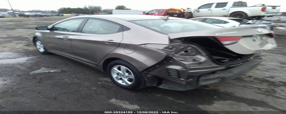 5NPDH4AE1EH530869 2014 HYUNDAI ELANTRA photo no. 3