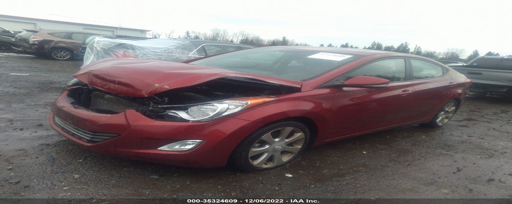 5NPDH4AE2DH378647 2013 HYUNDAI ELANTRA photo no. 2