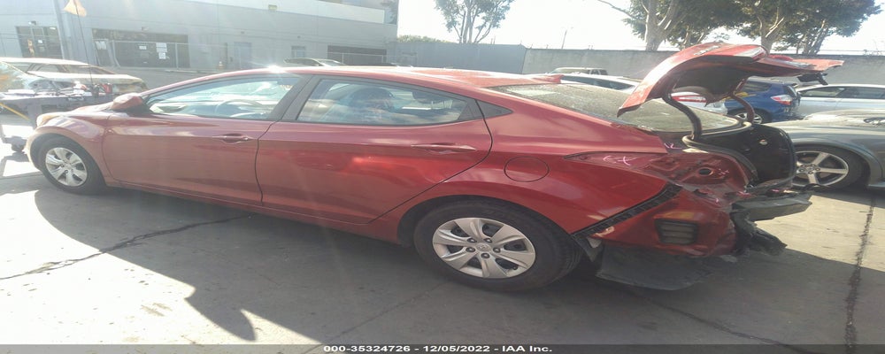 5NPDH4AE6GH708956 2016 HYUNDAI ELANTRA photo no. 3