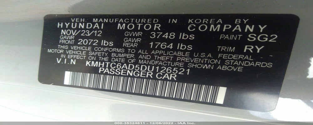 KMHTC6AD5DU126521 2013 HYUNDAI VELOSTER photo no. 9