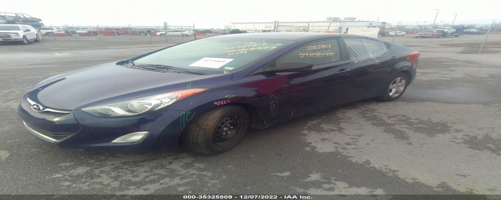 5NPDH4AE5DH371188 2013 HYUNDAI ELANTRA photo no. 2
