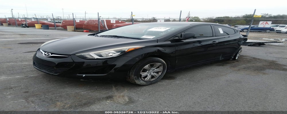 5NPDH4AE4GH664908 2016 HYUNDAI ELANTRA photo no. 2