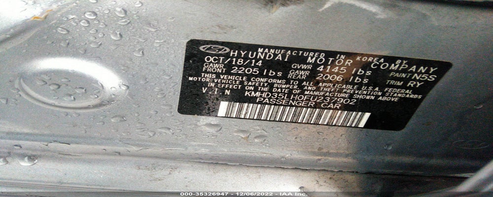 KMHD35LH0FU237902 2015 HYUNDAI ELANTRA GT photo no. 9