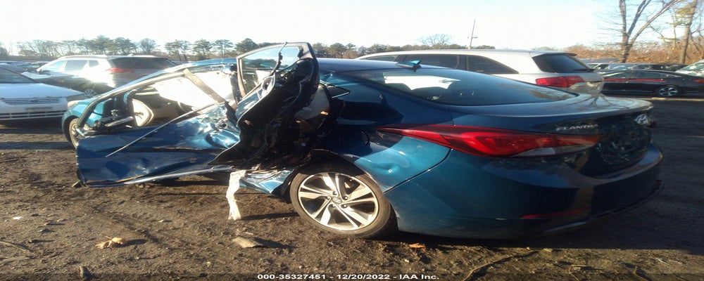 KMHDH4AE2EU032309 2014 HYUNDAI ELANTRA photo no. 3