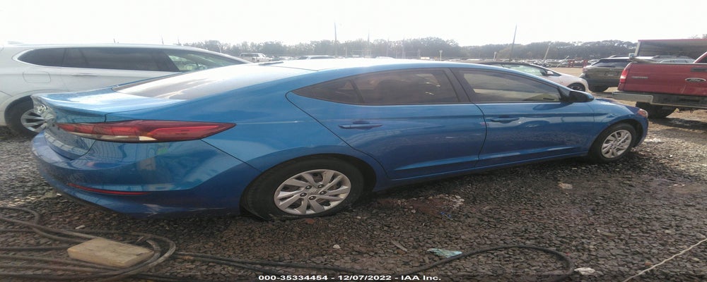 KMHD74LFXHU118500 2017 HYUNDAI ELANTRA photo no. 4