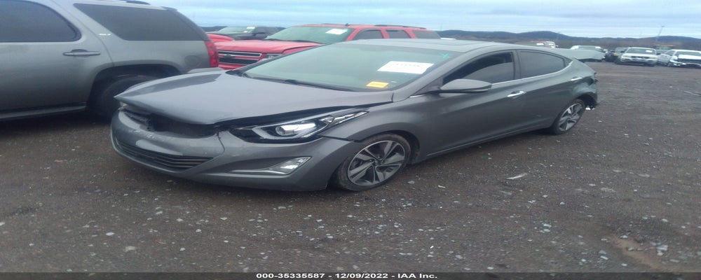 5NPDH4AE2EH490771 2014 HYUNDAI ELANTRA photo no. 2