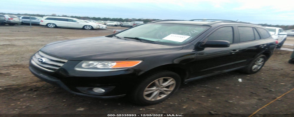 5XYZH4AG0CG106174 2012 HYUNDAI SANTA FE photo no. 2