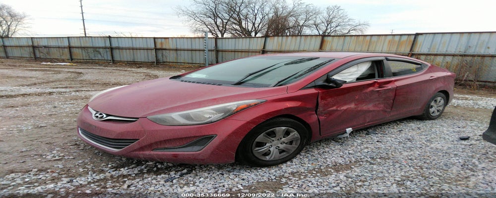 5NPDH4AEXGH713416 2016 HYUNDAI ELANTRA photo no. 2