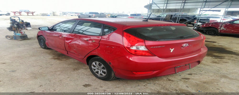 KMHCT5AE3CU043882 2012 HYUNDAI ACCENT photo no. 3