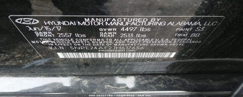 5NPE24AF2JH617656 2018 HYUNDAI SONATA photo no. 9