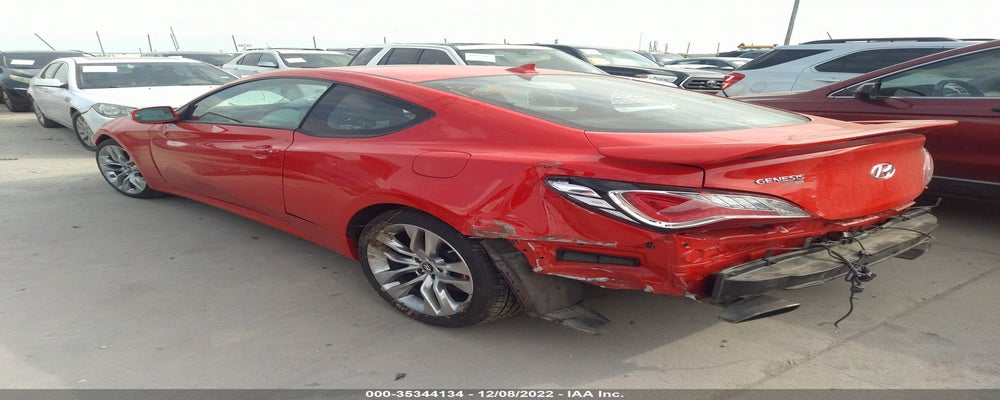 KMHHU6KJ8EU114839 2014 HYUNDAI GENESIS COUPE photo no. 3