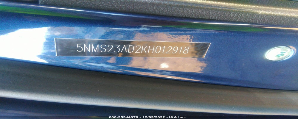 5NMS23AD2KH012918 2019 HYUNDAI SANTA FE photo no. 9